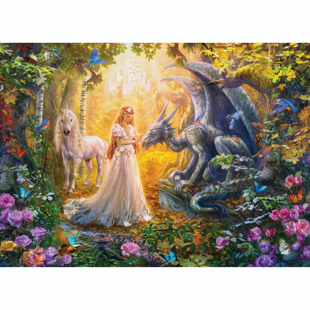 Eurographics Puzzle Prinzessinengarten, Fantasy, 500 Teile, 68 x 48 cm, 6500-5458