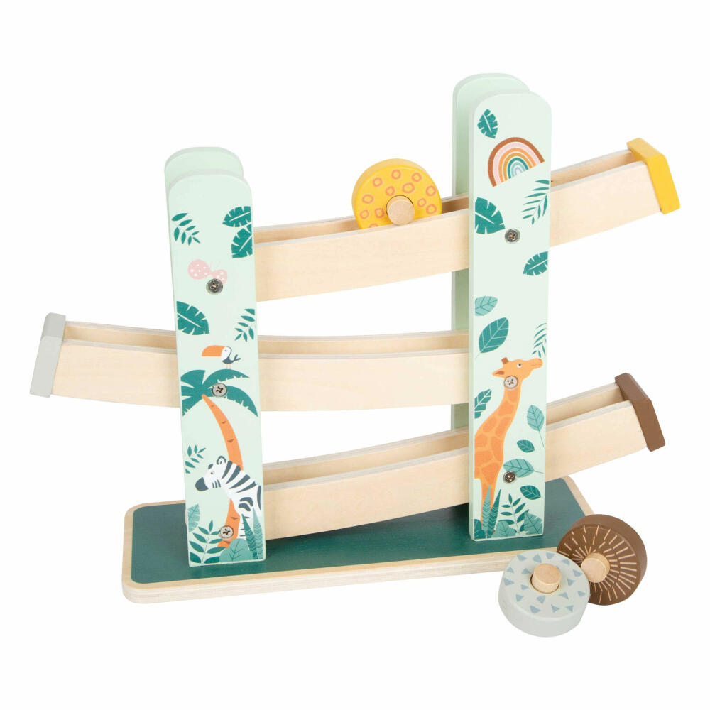Legler Small Foot Kugelbahn Safari, Spielzeug, ab 18 Monate, 11707
