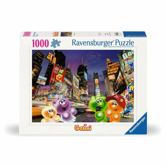 Ravensburger Puzzle Gelini am Time Square, Erwachsenenpuzzle, 1000 Teile, 12000575
