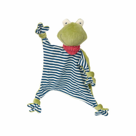sigikid Green Collection Schnuffeltuch Frosch, Schmusetuch, Kuscheltuch, Babytuch, Schnuffel Tuch, Babyspielzeug, Baby Spielzeug, 41352