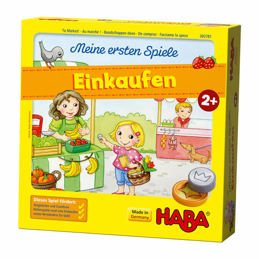 HABA My First Games Shopping, Dice Game, Educational Game, Shop, Toy, 302781