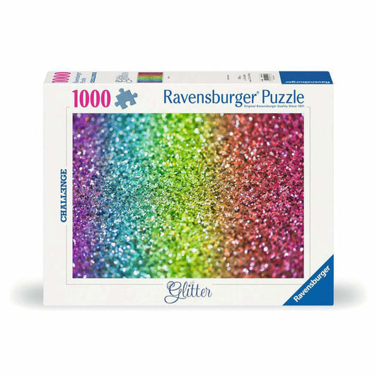 Ravensburger Puzzle Challenge Glitter, Erwachsenenpuzzle, 1000 Teile, 12000116
