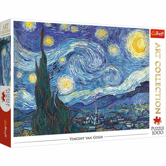 Trefl Puzzle Vincent van Goch - The Starry Night, 1000 pieces, 68.3 x 48 cm, 10560