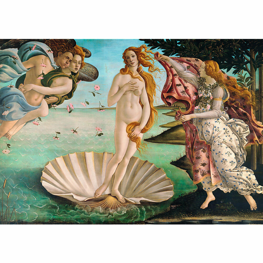 Trefl Puzzle Sandro Botticelli - Die Geburt der Venus, 1000 Teile, 68.3 x 48 cm, 10589