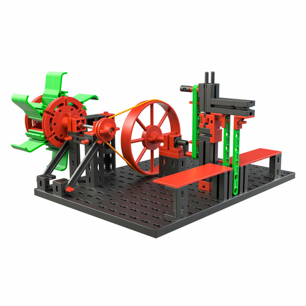 Fischertechnik Green Energy, 343-tlg., Baukasten, Konstruktionsspielzeug, Erneuerbare Energie, 559879