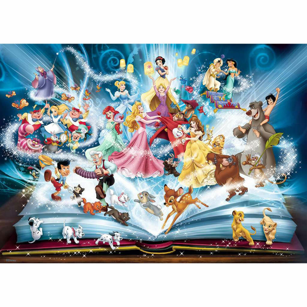 Ravensburger Puzzle Disney's Magical Storybook, Adult Puzzle, 1500 Pieces, 12000710