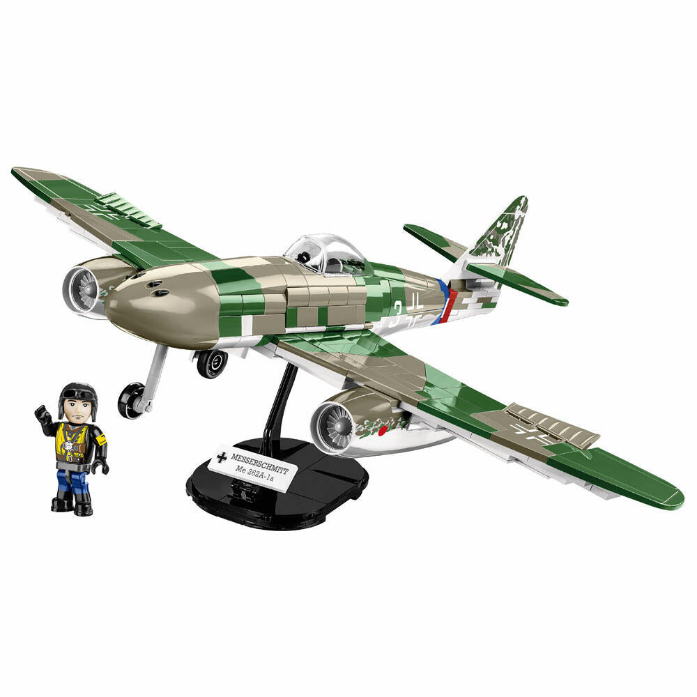 COBI interlocking brick set Messerschmitt Me262 A-1a, World War 2 Historical Collection, fighter aircraft, interlocking bricks, 390 pieces, 5721