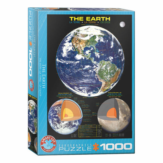 Eurographics Puzzle The Earth, Planet, 1000 pieces, 68 x 48 cm, 6000-1003