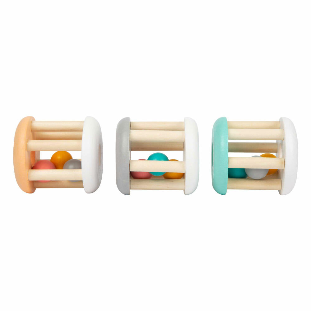 Legler Small Foot Babyrassel Pastell, Spielzeug, ab 0 Monate, 11712
