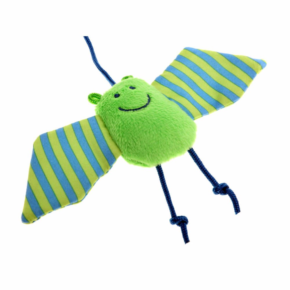 sigikid Anhänger Fledermaus Baby Bite Me!, Greifling, Rassel, Babyschalenanhänger, Babyspielzeug, Baby Spielzeug, für Babyschale, Polyester, 41013
