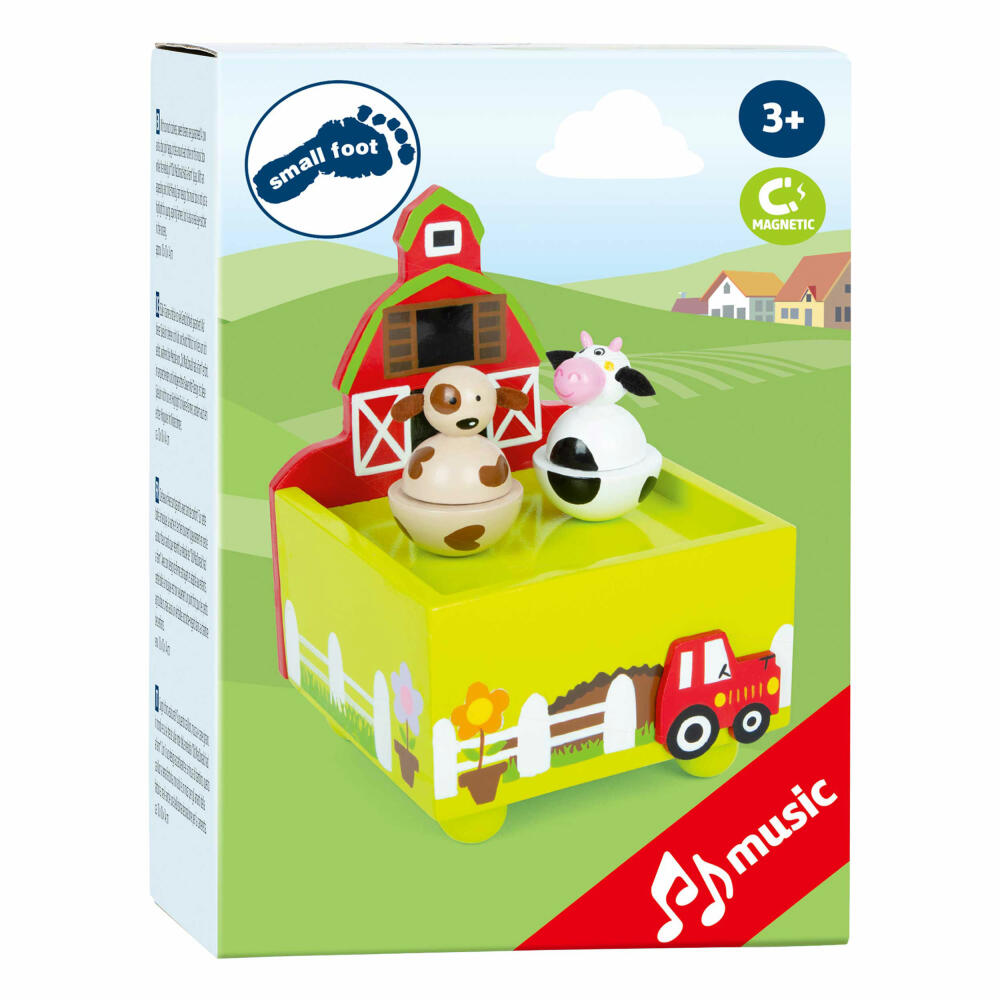Legler Small Foot Music Box Farm, Toy, from 3 years, 11715