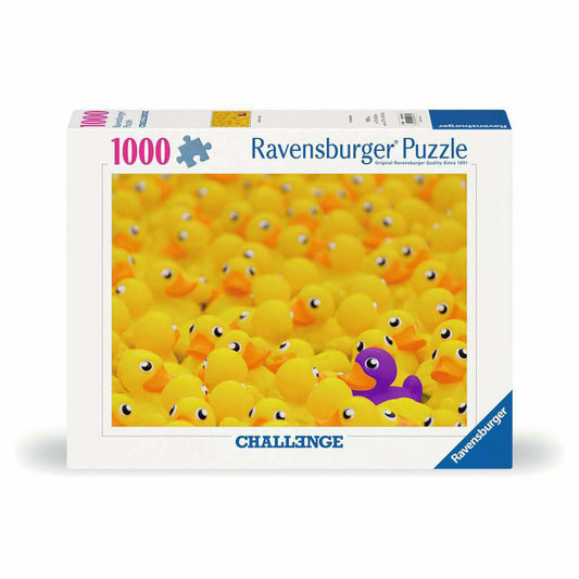 Ravensburger Puzzle Quietscheenten, Erwachsenenpuzzle, 1000 Teile, 12000587