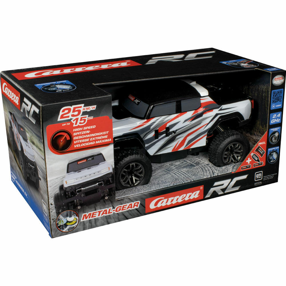 Carrera GMC HUMMER EV, remote-controlled car, car, racing vehicle, Carrera RC CARS, 2.4 GHz, 370182022