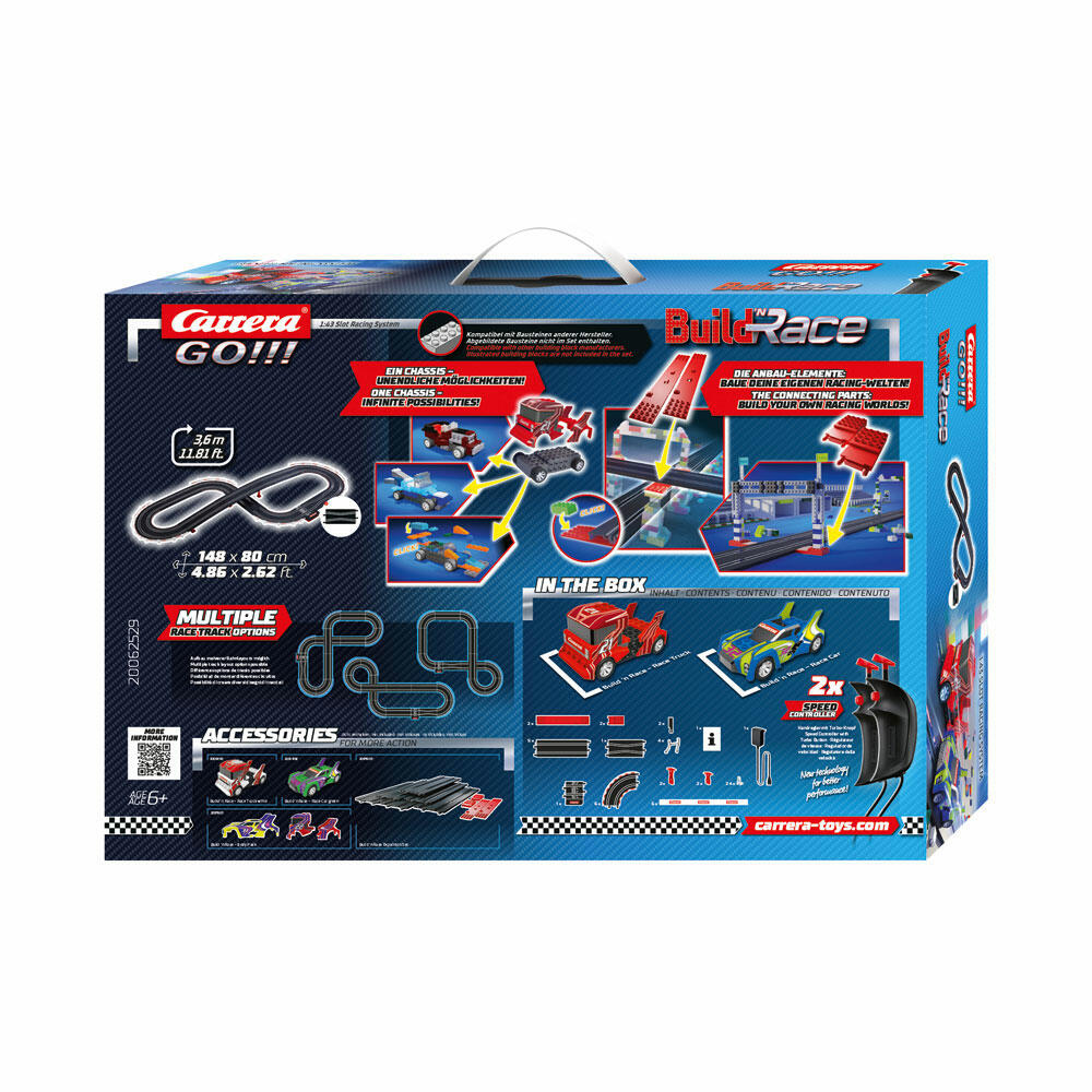 Carrera Build n Race Racing Set 3.6, race track, car, racing car, race track, GO Sets, 20062529