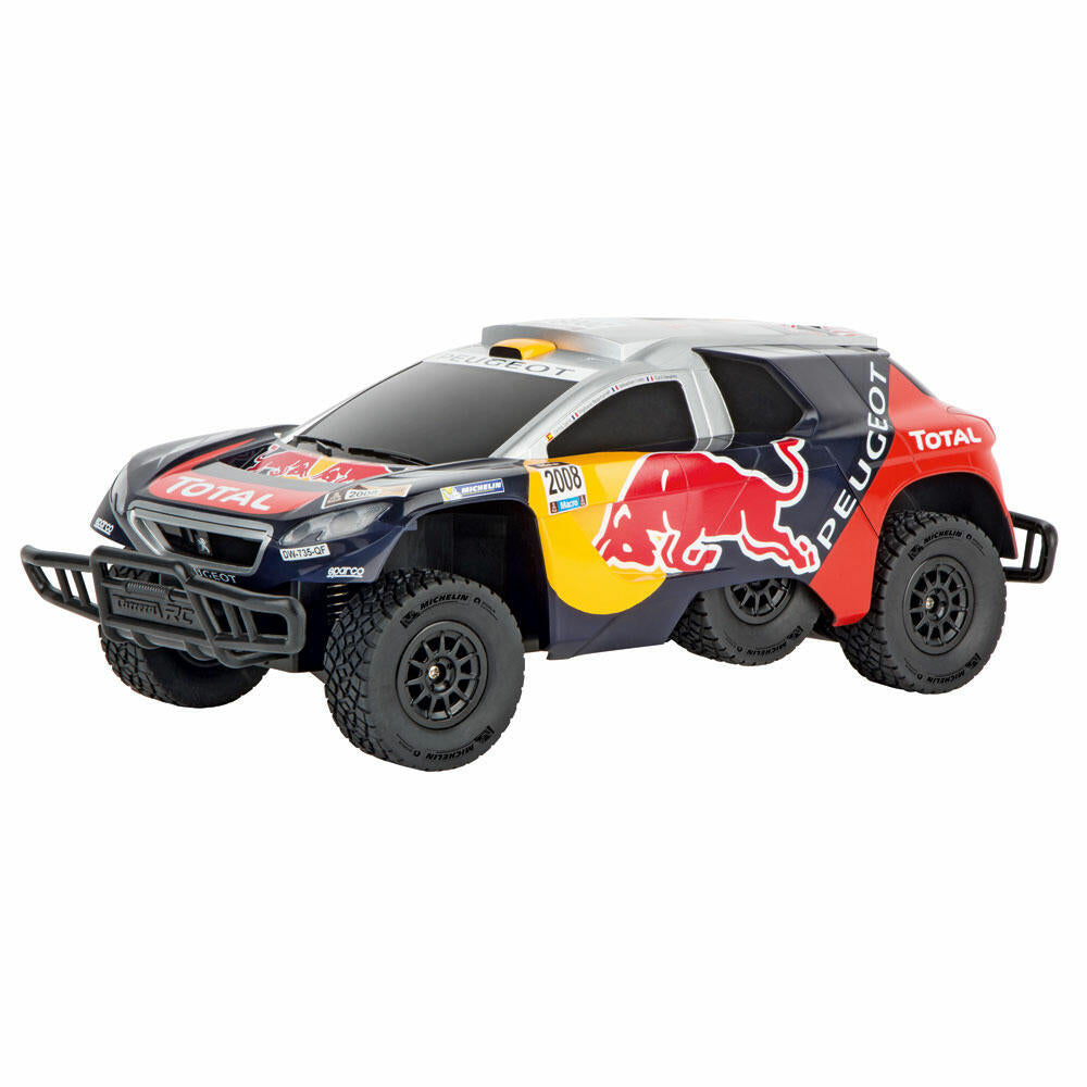 Carrera Peugeot 08 DKR 16 Red Bull, remote-controlled car, car, racing vehicle, Carrera RC CARS, 2.4 GHz, 370162106X