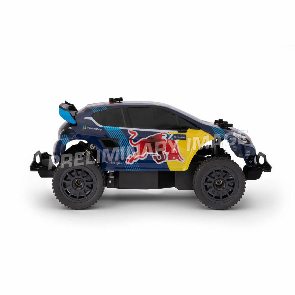 Carrera Red Bull Peugeot WRX 208 Rallycross, Hansen, Remote-Controlled Car, Car, Racing Vehicle, Carrera RC CARS, 2.4 GHz, 370182021