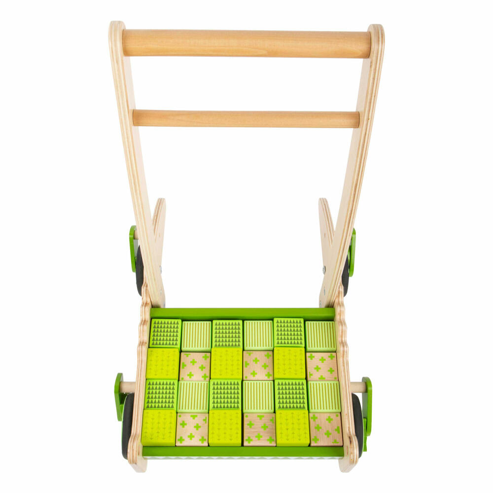 Legler Small Foot Lauflernwagen Krokodil, Spielzeug, ab 12 Monate, 11738