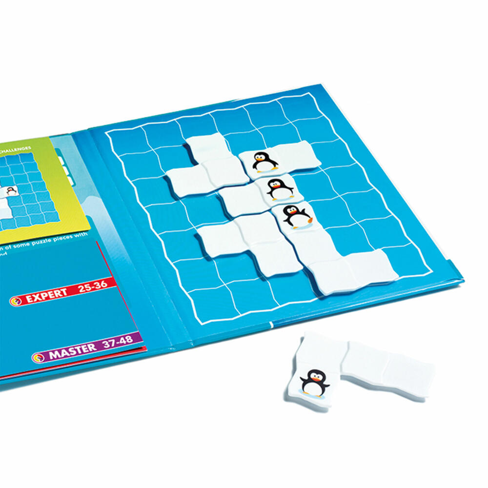 Smart Games Magnetic Travel Games Penguin Parade, Travel Game, Children's Game, Children's Game, from 5 years, SGT 260-8