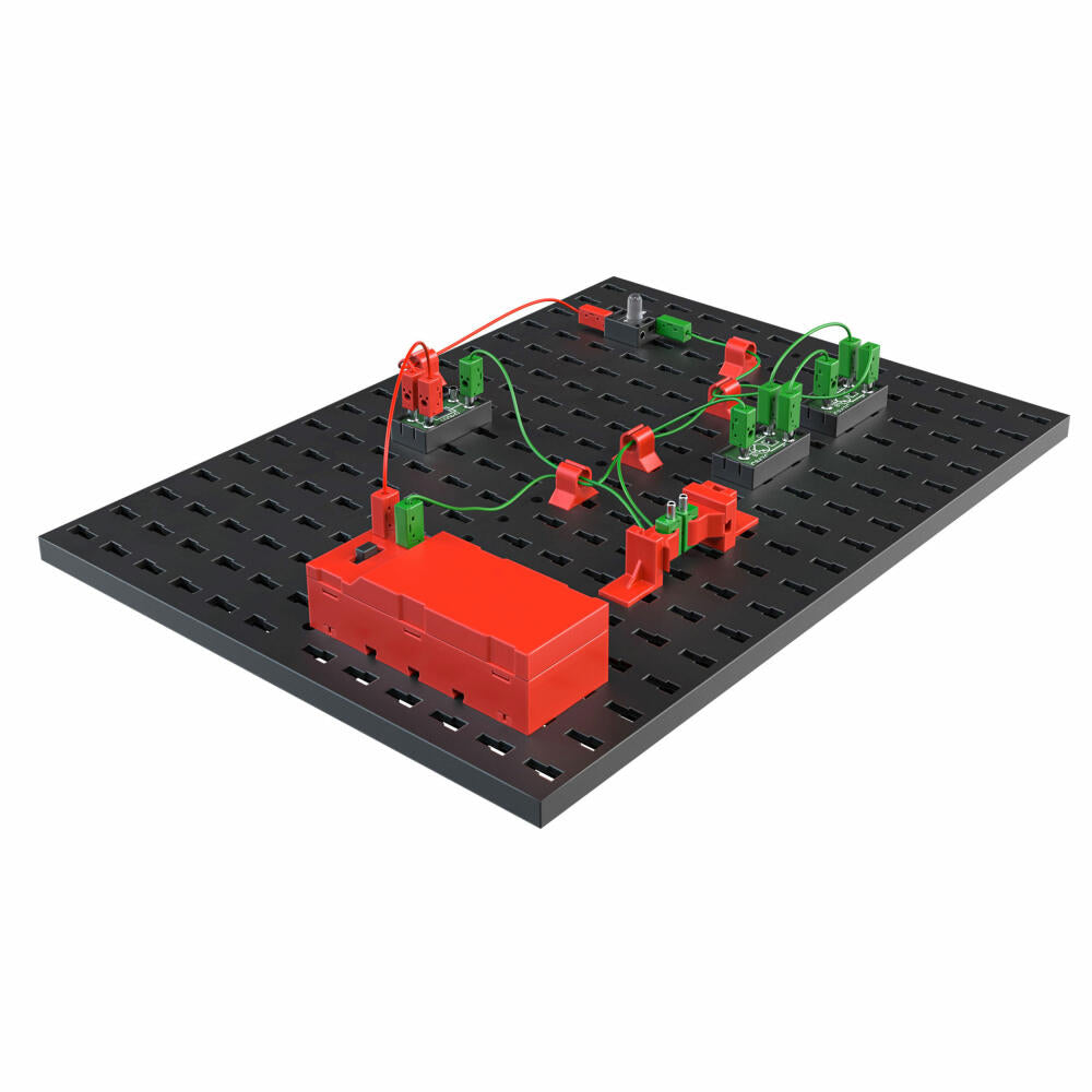 Fischertechnik E-Tronic, 250-tlg., Elektronik, Baukasten, Konstruktionsspielzeug, 559883