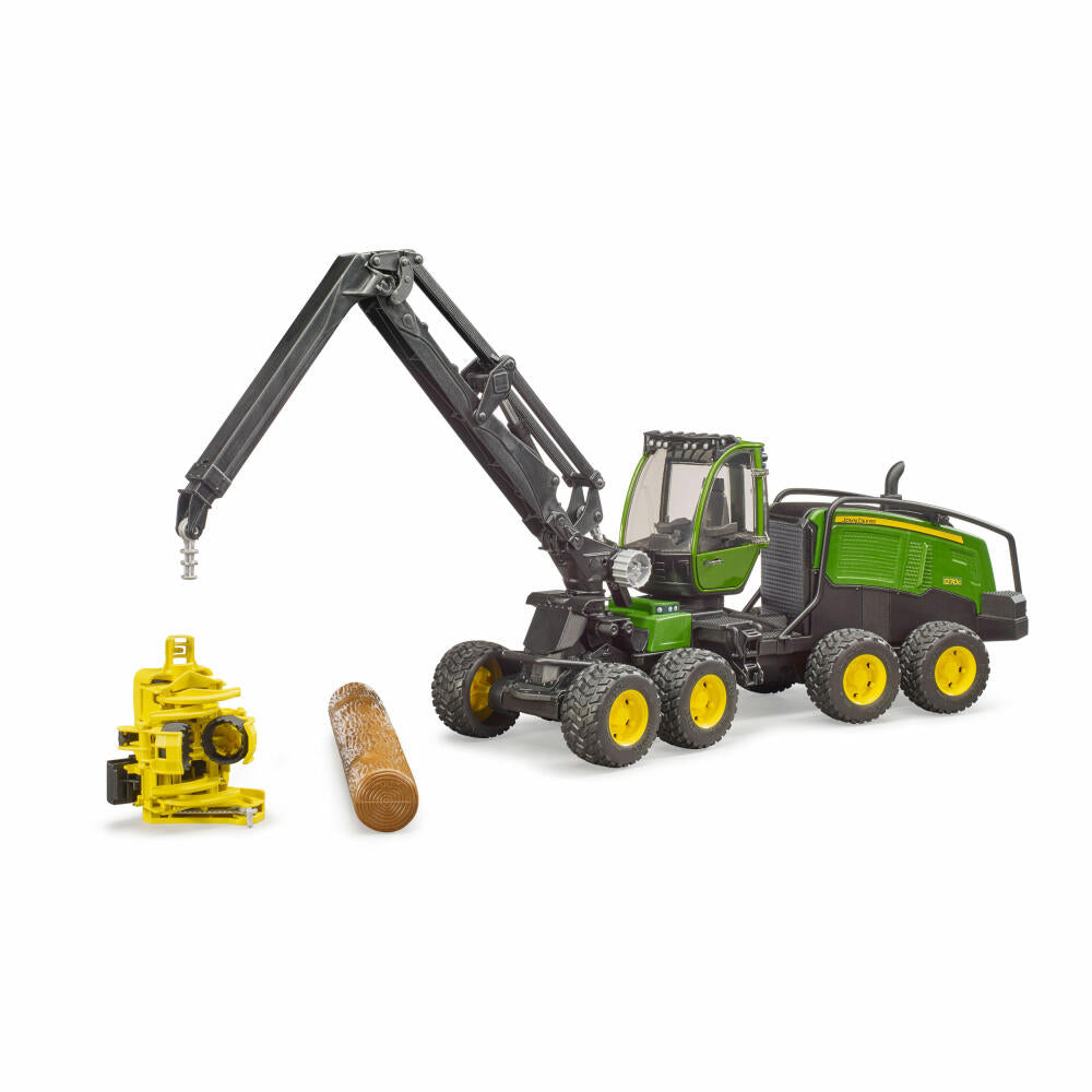 Bruder Forestry John Deere 1270G Harvester, Harvesting Machine, Model Vehicle, Model Vehicle, Toy, 02135