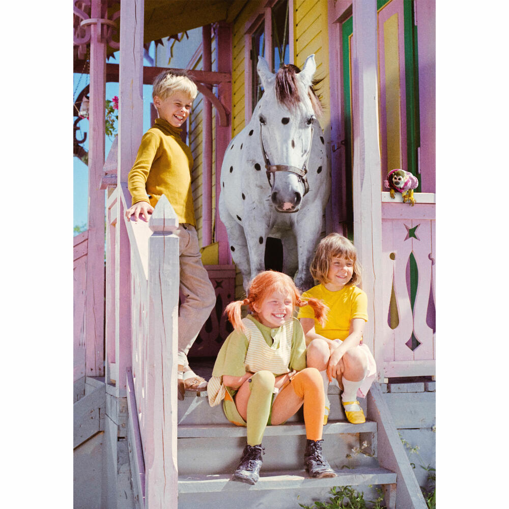 Schmidt Spiele Pippi und ihre Freunde, Pippi Langstrumpf, Erwachsenenpuzzle, Puzzle, ab 12 Jahre, 1000 Teile, 57572