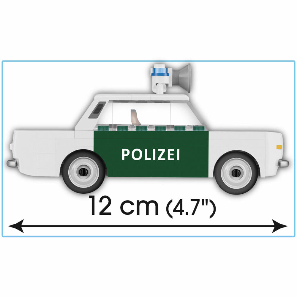 COBI Youngtimer Collection Wartburg 353 Polizei, Auto, Fahrzeug, Sammelautos, Spielzeug, Spielen, Konstruktionsbausteine, 84 Teile, 24558