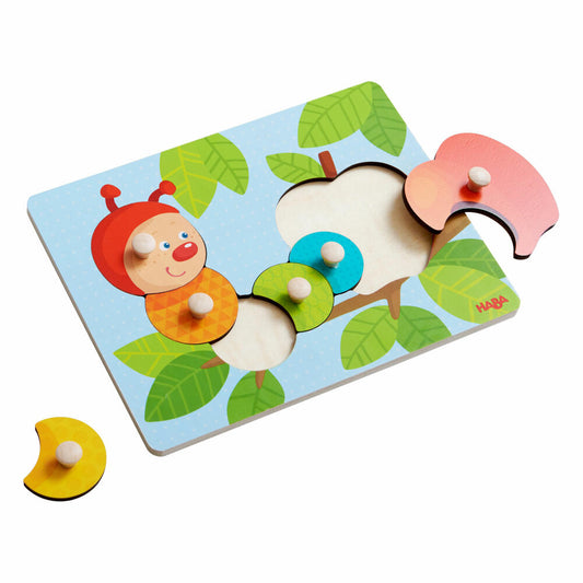 HABA Greifpuzzle Raupe Mina 0303189