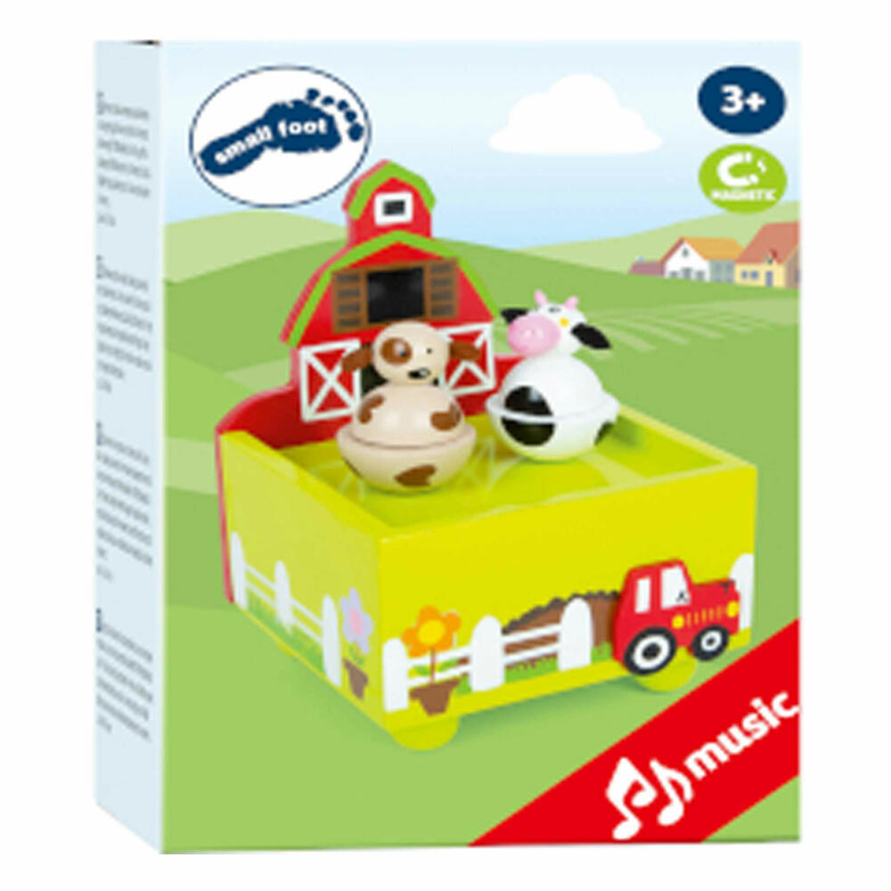 Legler Small Foot Music Box Farm, Toy, from 3 years, 11715