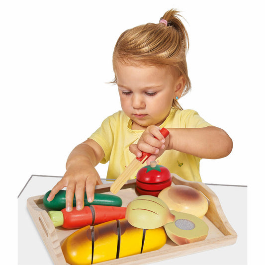 Eichhorn cutting board, cutting toy, play food, kitchen, shop, accessories, wooden toy, 100003731