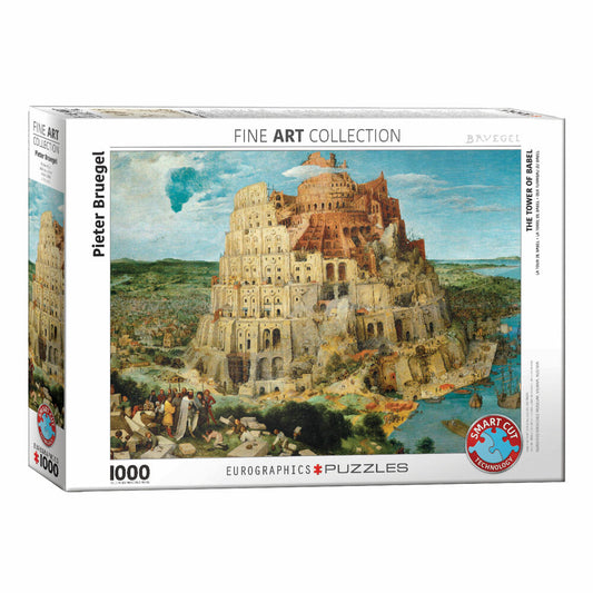 Eurographics Puzzle The Tower of Babel by Bruegel, 1000 pieces, 68 x 48 cm, 6000-0837