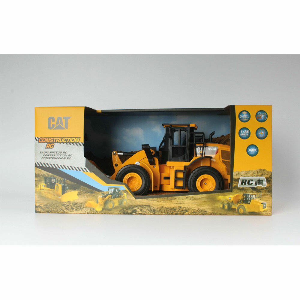 Carrera CAT 950M Wheel Loader, wheel loader, construction machine, excavator, Carrera RC, 2.4 GHz, 1:24, 37025003