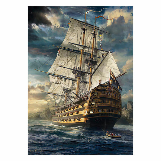 Schmidt Spiele Segel gesetzt! Puzzle, Erwachsenenpuzzle, Standard, 1000 Teile, 58153