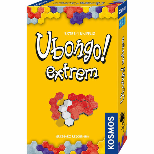 KOSMOS Ubongo! Extrem, Bring Along Game, Board Game, Logic Game, Family Game, Board Game, 712686