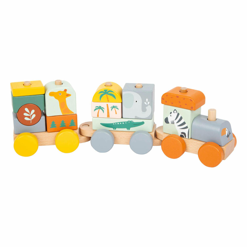 Legler Small Foot Wooden Train Safari, Toy, from 12 months, 11698