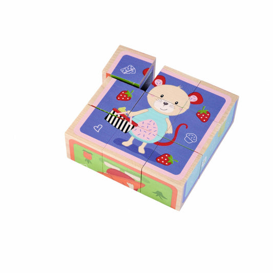 Eichhorn Bilderwürfel Friends, 9-tlg., Bilderwürfelpuzzle, Würfelpuzzle, Puzzle, 100005463
