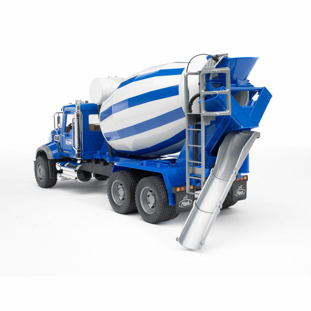 Bruder Construction Vehicles MACK Granite Concrete Mixer Truck, Concrete Mixer, Model Vehicle, Model Vehicle, Toy, 02814
