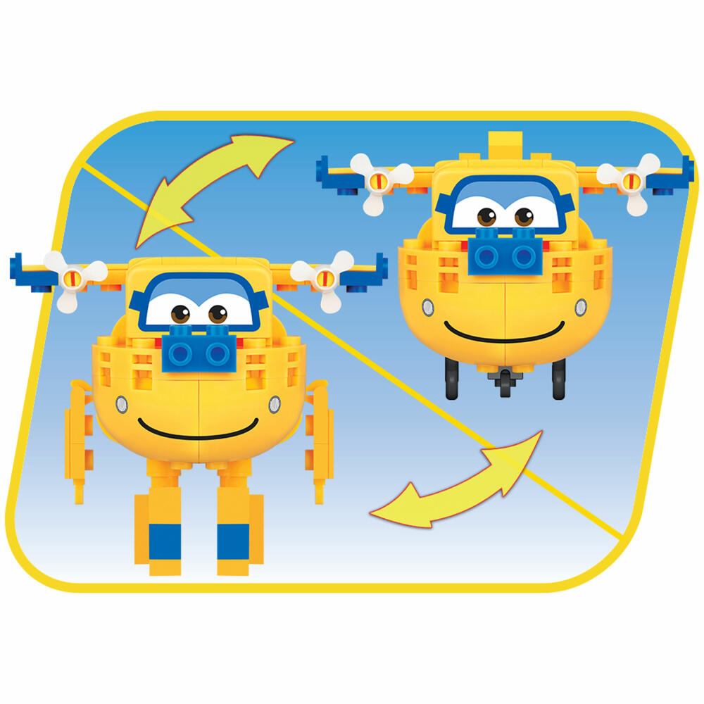COBI Super Wings Donnie's Station, Flugzeug, Kinderserie, Spielzeug, Konstruktionsbausteine, 296 Teile, 25134