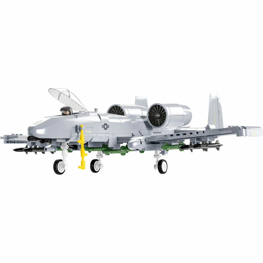 COBI A-10 Thunderbolt II Warthog Armed Forces, Military, Toy, Construction Blocks, Plastic, 568 Parts, 5812