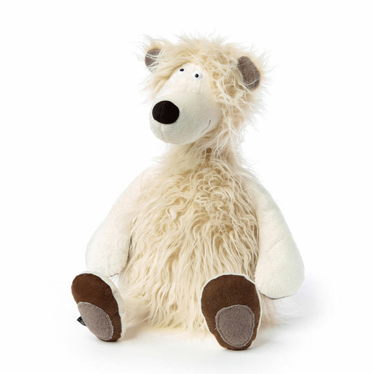 sigikid BEASTS Kuscheltier Eisbär Iky Piky, Plüschtier, Schmusetier, Kuschel Tier, Cremeweiß, 39607