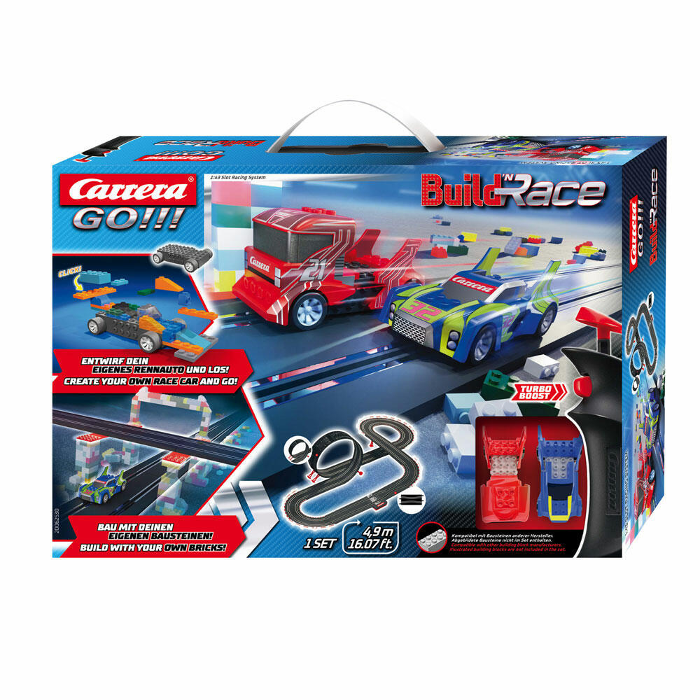 Carrera Build n Race Racing Set 4.9, race track, car, racing car, race track, GO Sets, 20062530