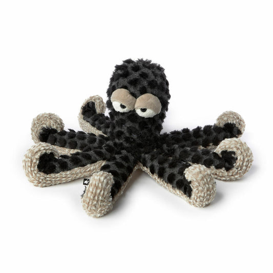 sigikid BEASTS Kuscheltier Oktopus Deep Water Dandy, Plüschtier, Schmusetier, Kuschel Tier, Grau / Schwarz, 39638
