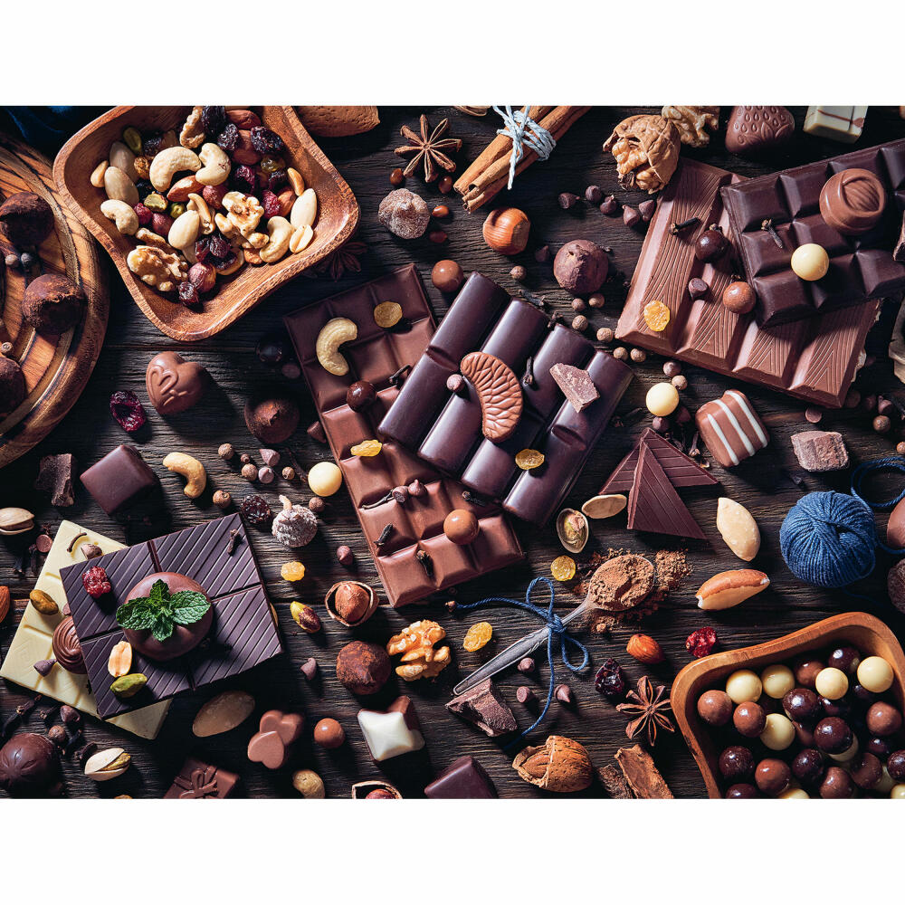 Ravensburger Puzzle Chocolate Paradise, Adult Puzzle, Adult Puzzles, 2000 Pieces, 16715