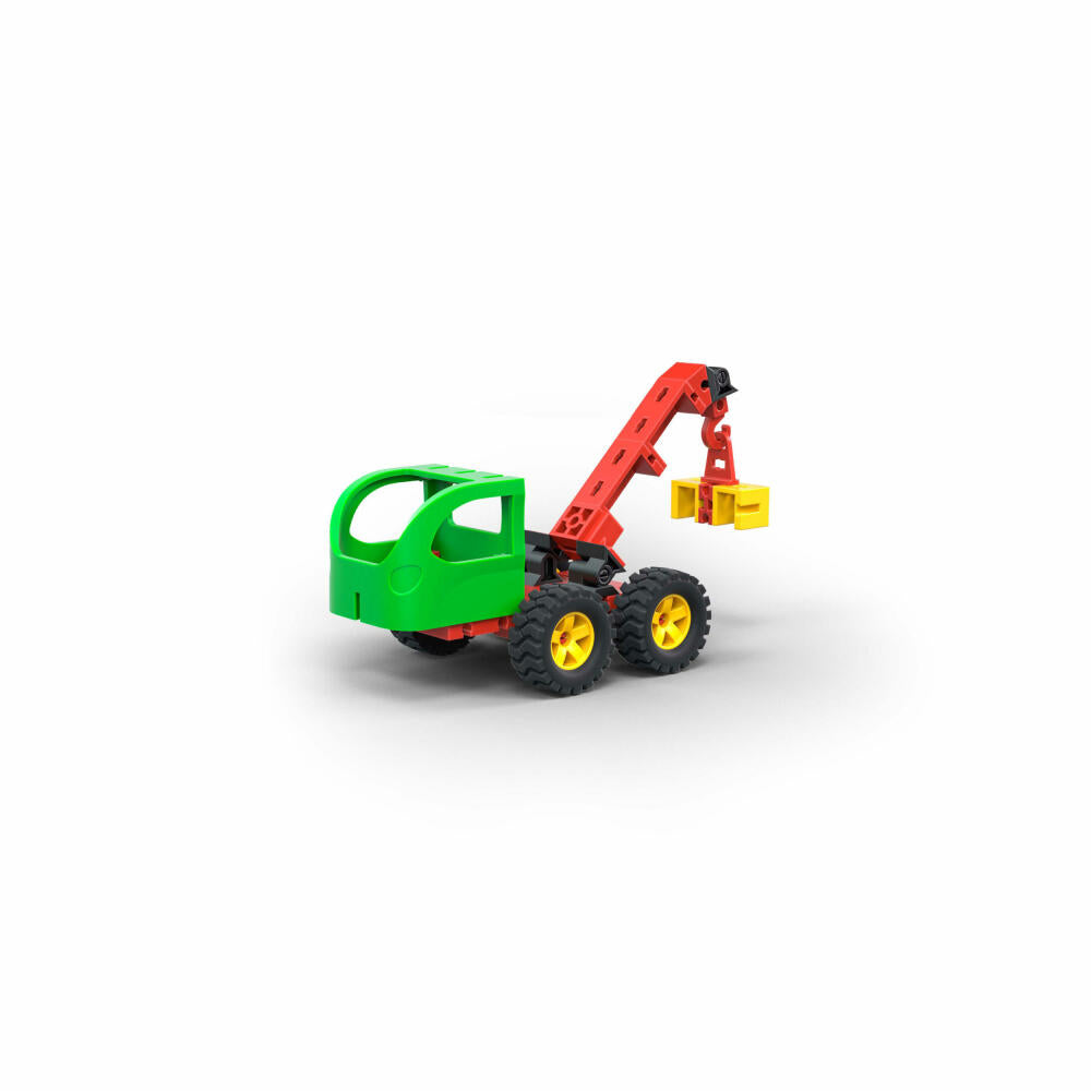 fischertechnik Junior Constructor, starter kit, construction toy, construction site, toy, from 5 years, 564065