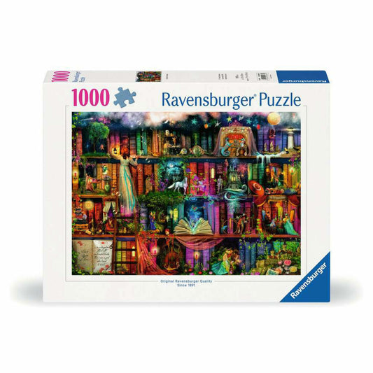 Ravensburger Puzzle Magische Märchenstunde, Erwachsenenpuzzle, 1000 Teile, 12000665