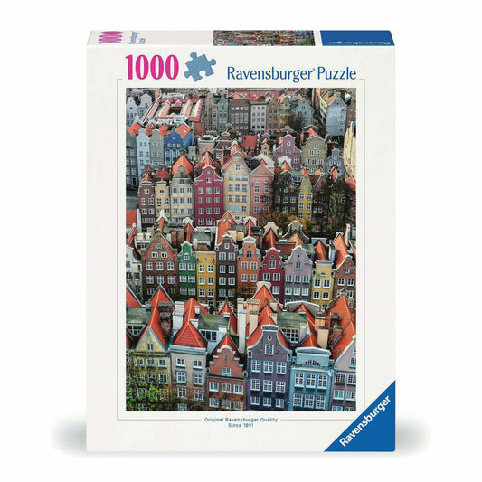 Ravensburger Puzzle Danzig in Polen, Erwachsenenpuzzle, 1000 Teile, 12000520