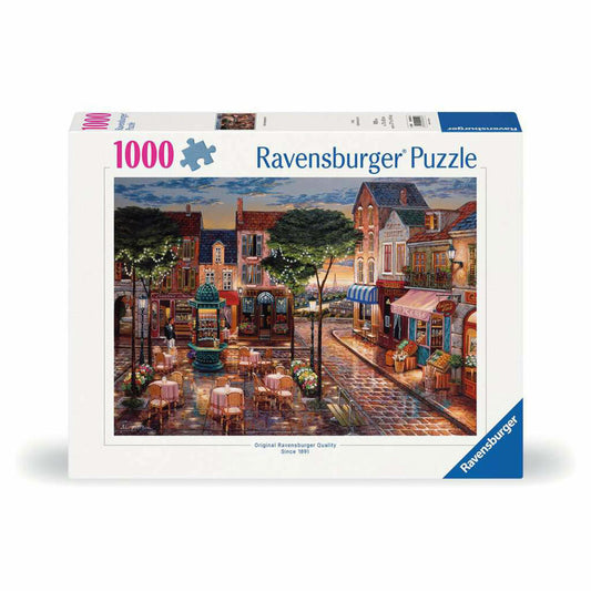 Ravensburger Puzzle Gemaltes Paris, Erwachsenenpuzzle, 1000 Teile, 12000521