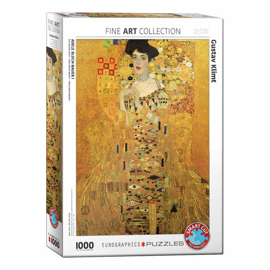 Eurographics Puzzle The Golden Adele by Klimt, 1000 pieces, 68 x 48 cm, 6000-9947