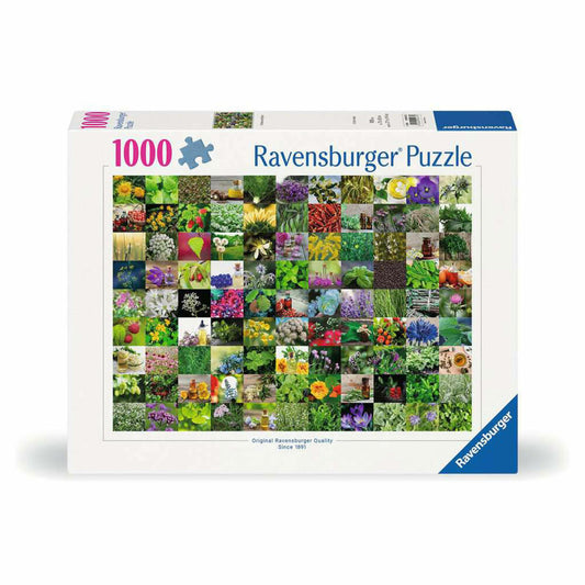 Ravensburger Puzzle 99 Kräuter und Gewürze, Erwachsenenpuzzle, 1000 Teile, 12000073