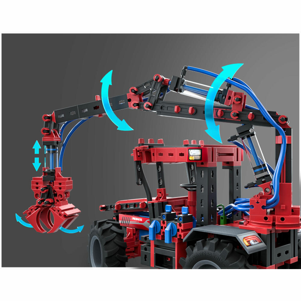 Fischertechnik Strong Pneumatics, 660-tlg., Pneumatik Modelle, Baukasten, Konstruktionsspielzeug, 559876