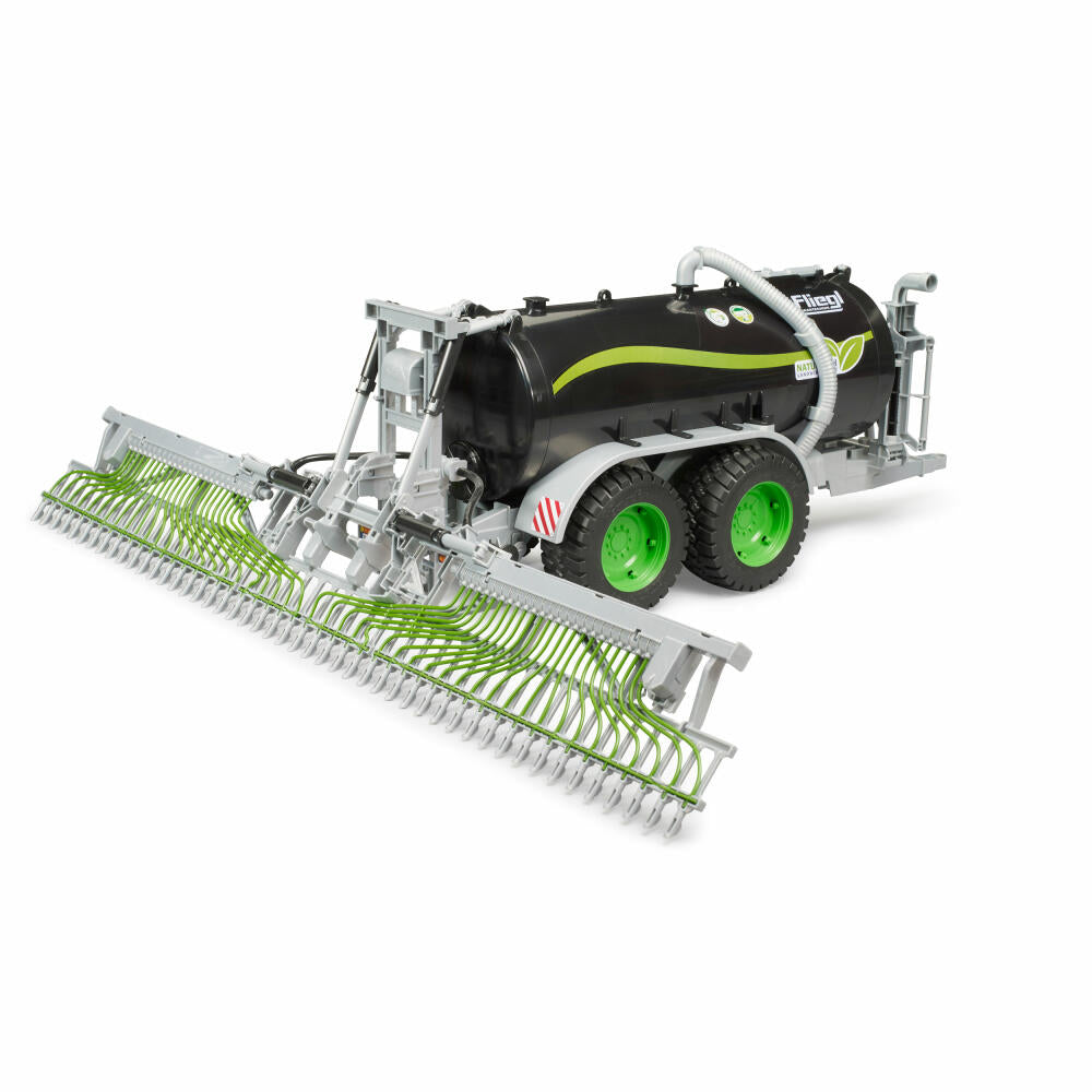 Bruder Fliegl Barrel Trailer Jumbo Line Plus, Model Vehicle, Toy, Trailer, Black, 02036